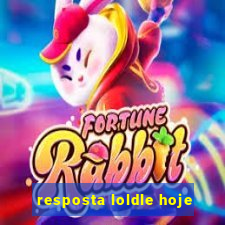 resposta loldle hoje